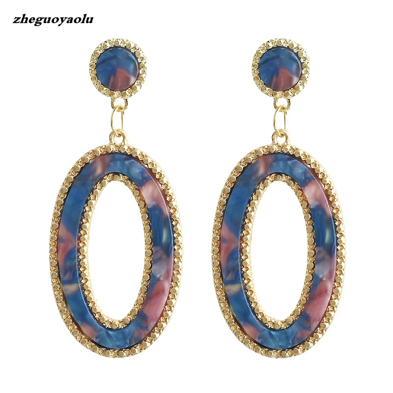 

Best Selling Bohemian Geometric Plate Rhinestone Earrings Exaggerated Big Fashion Women Jewelry Wholesale Crystal Earring Brinco