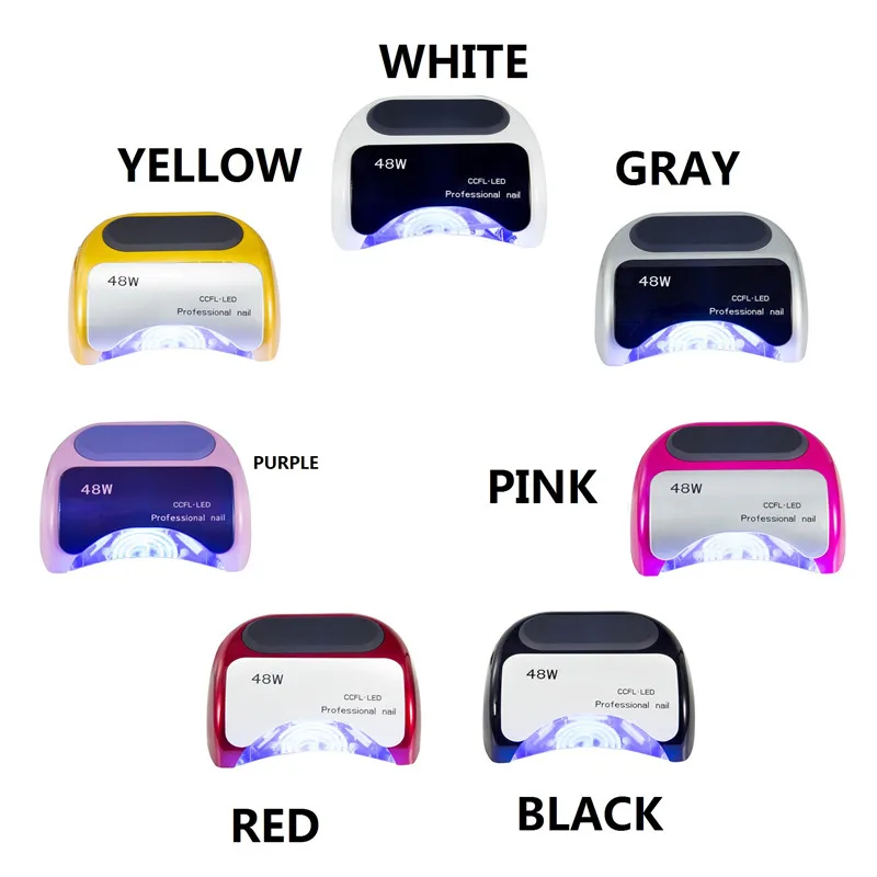  Professional 48W LED UV Lamp for Curing Nail Gel Polish Nail Lamp for Nail Art Tools with EU AU US  - 32779506149