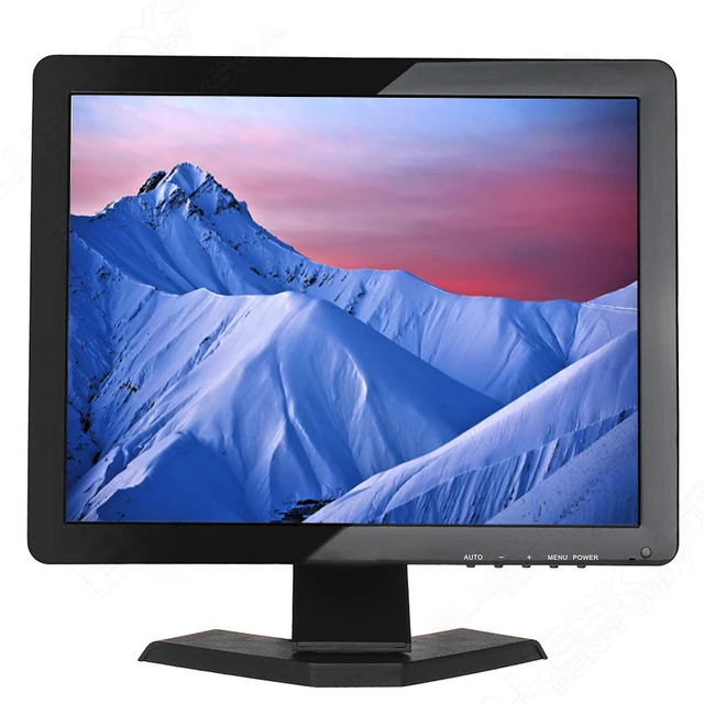 H15 12 volt dc lcd monitor 15" cheap computer monitor 1024*768 tft lcd