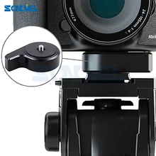 Sonovel Quick Release One camera Baseplate с 1/"-3/8" головка винта изменение скорости для штатива головка стабилизатор цифровой камеры слайдер Jib