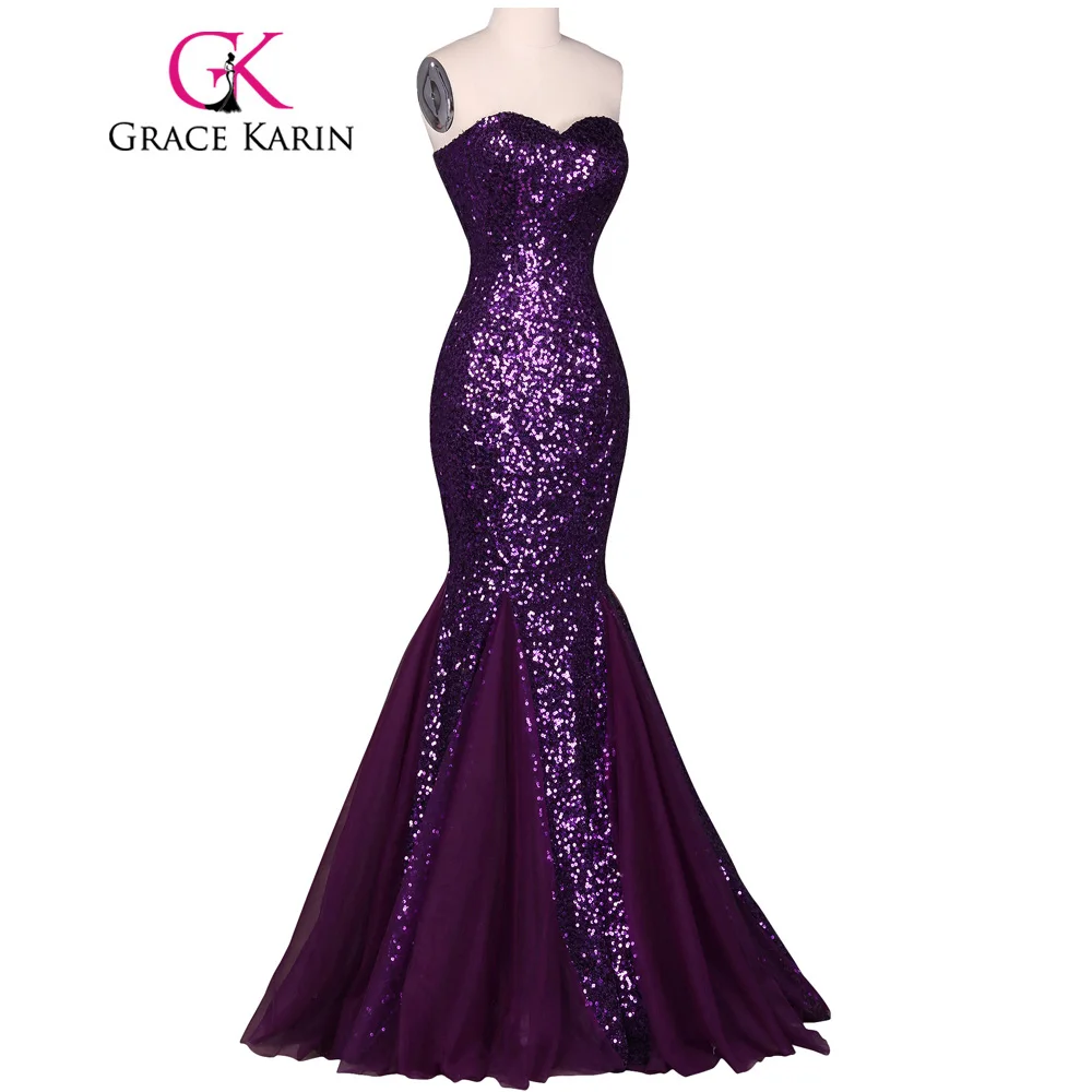 Purple Sparkly Dress