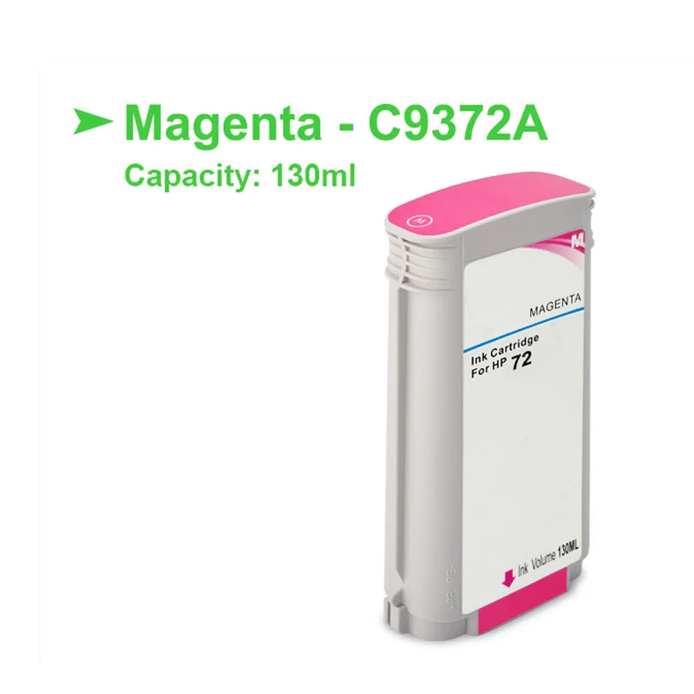 Совместим с чернильным картриджем HP 72 DesignJet T610 T620 T770 T790 T795 T1100 T1120 T1200 T1300