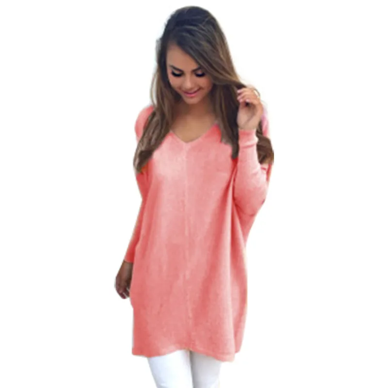 

Winter 2016 New Sweater Women Casual Jumper Pullover Bottoming Shirt Sweaters Jacket Clothing Vestidos LBD0967