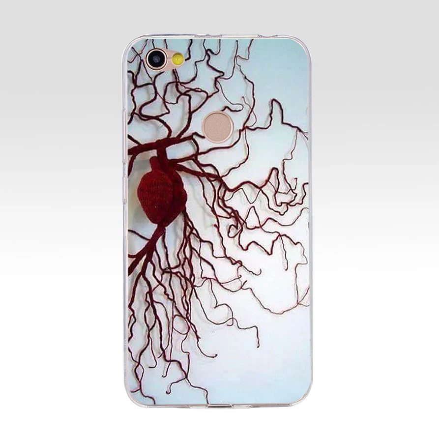 207H DESIGNS HUMAN ANATOMY Silicone Soft Tpu Cover phone Case for xiaomi redmi 4a 6a 4x note 5a pro mi a1 phone cases for xiaomi Cases For Xiaomi