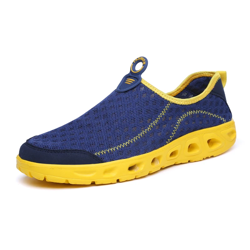 

2019 Summer Quick Dry Water Shoes men Boat Shoes Beach Sandals men flats Diving Swimming Tenis Masculino Breathable shoes