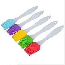 Brosse à gâteau en Silicone, huile de viande liquide, brosse à huile de cuisson, crème de pâtisserie pour pain, ustensile de BBQ, brosses à huile pour gril, cuisine