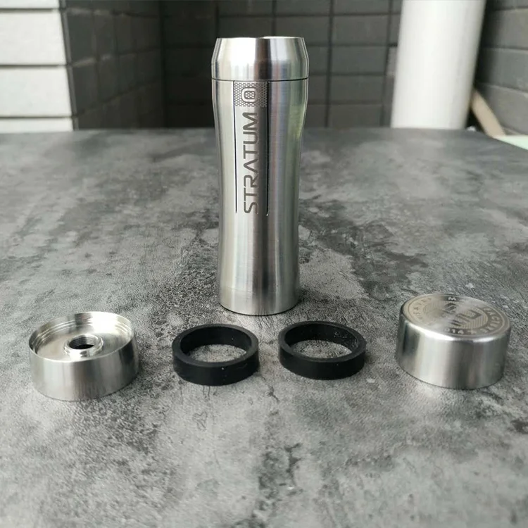 YFTK стиль stratum zero mod 316 нержавеющая сталь 23 мм один 18650 21700 механический мод vape моды
