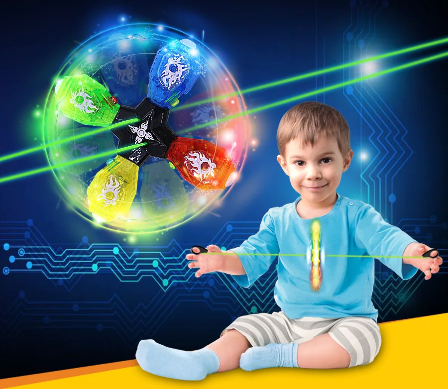 Buy Wholesale 432pcs/lot Classic Pull flywheel flash Yo Yo toy 4 kinds light