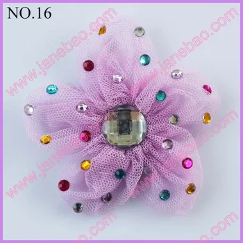 

free shipping 2017 Newest 80pcs 3" diamond tutu bows hair clips feather hair bows