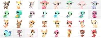 

1pcs Littlest pet Collection Figure Fox kangaroo Tiger Turtle Deer Frog Bear Lion Animals Child Loose Cute Toys