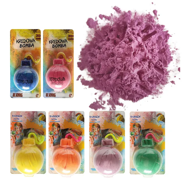 rainbow ball powder party carnival color run interactive crazy funny