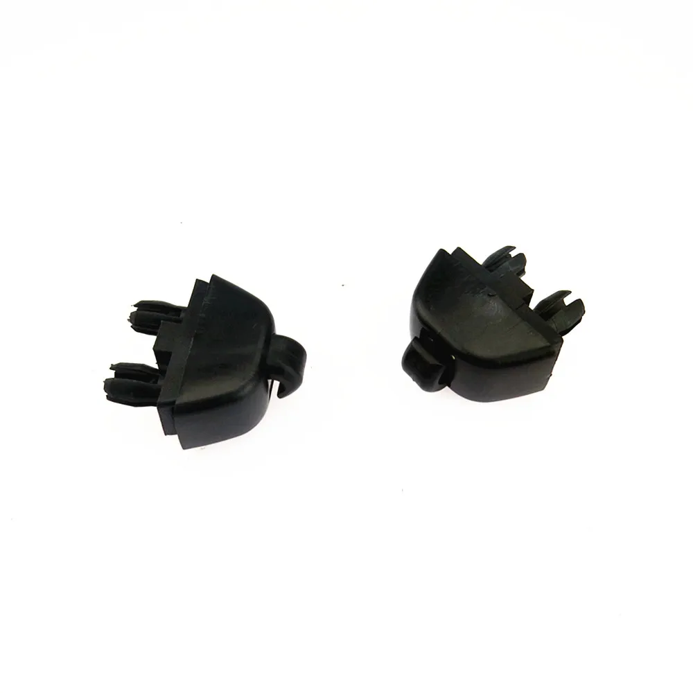 SCJYRXS 2 шт. черные солнцезащитные крепеж для щитка зажимы комплект для Passat B7 поло 2010- CIitigo быстрая для сиденья MII 6R0 857 561 6R0 857 561 Y20