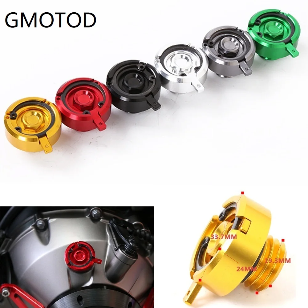 

GMOTOD Engine Oil Plug For KAWASAKI Z1000 Z1000SX Ninja1000 10-16 Z800 13-16 Z900 2017 Yamaha MT09 TMAX 500 530