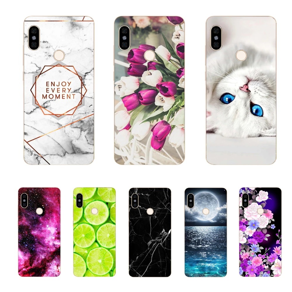 

for Xiaomi Redmi Note 5 Case Cover Soft Silicon Case TPU FOR Xiaomi Redmi Note 5 Pro Cover Note 5 Global Version Phone Cases
