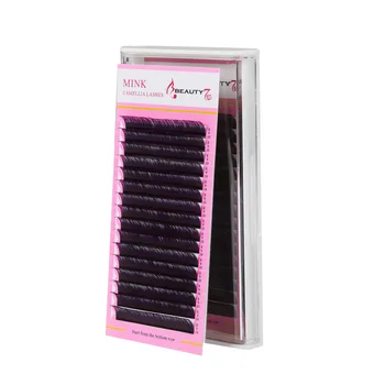 

BEAUTY7 1PCS D Curl 0.05mm*8/9/10mm Mixed Volume Lash Makeup False Eyelashes Mink Lashes Camellia Fake Lashes Eyelash Extension
