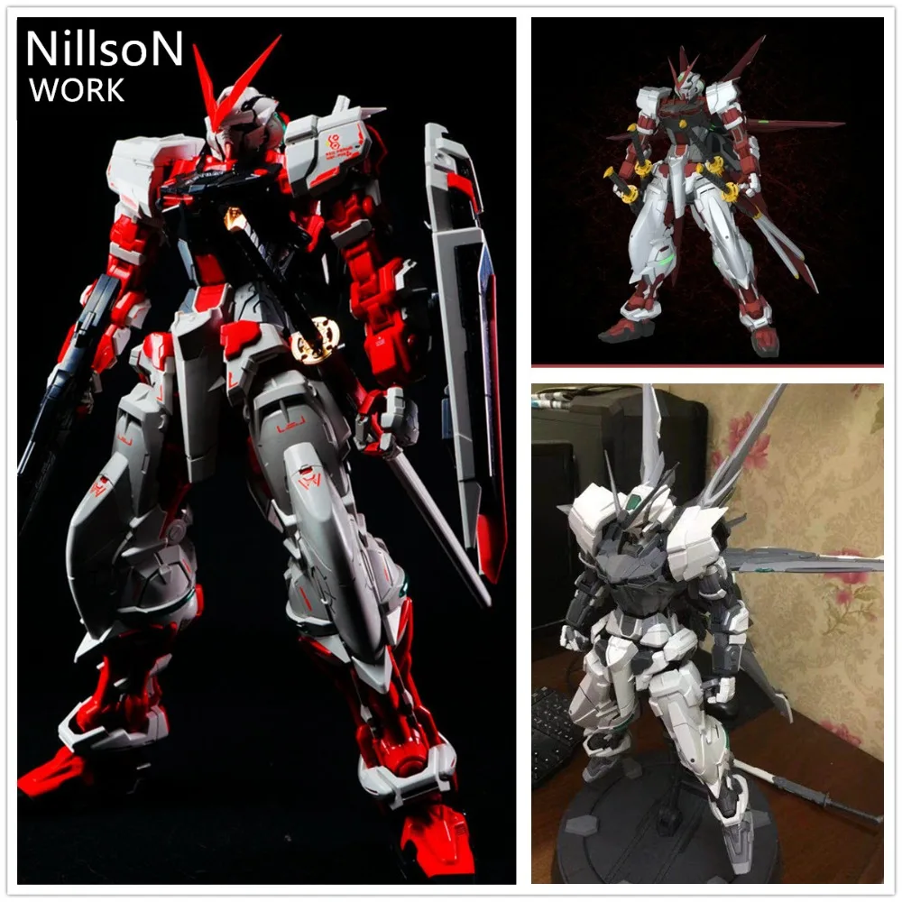 Nillson рабочая модель 1: 60 PG MBF-02 с пути красная рамка Gundam 1,0/2,0 летный аппарат модель DN001
