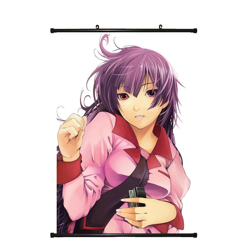 Японский аниме Monogatari финальный сезон Bakemonogatari Hanamonogatari Senjougahara Hitagi домашний Декор