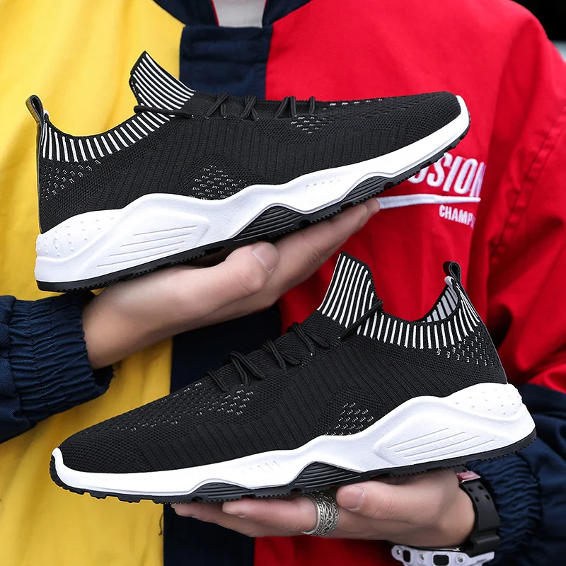 

tenis feminino Women casual shoes Fast delivery fashion breathable Walking mesh lace up flat shoes sneakers women 2019 large 46
