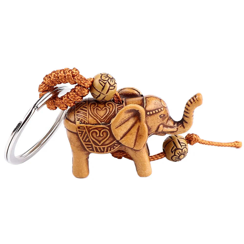 The bestselling product Elephant Carving Key chain Women Men Kids