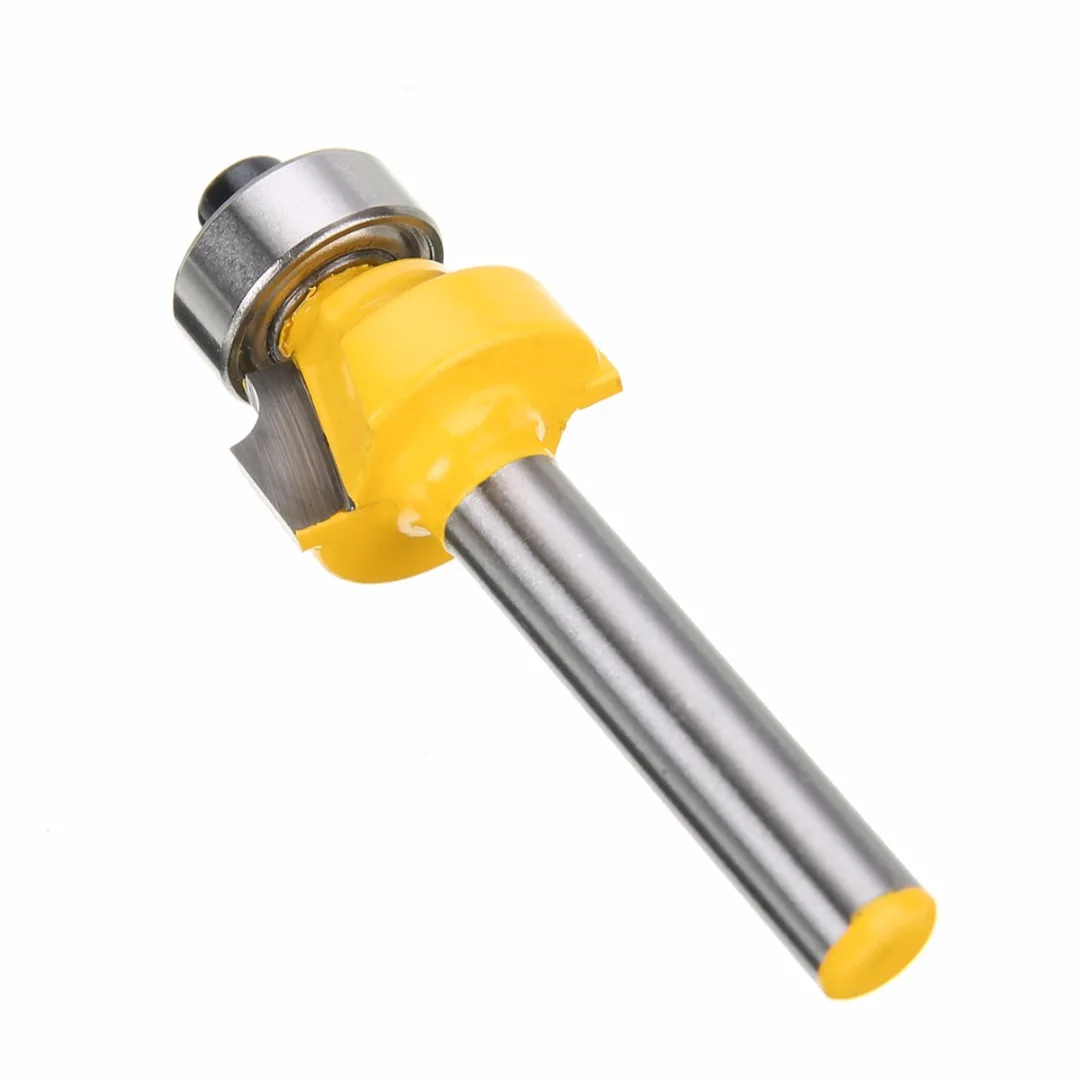 1pc Carbide Woodworking Cutter Round Over Edging Router Bit 1/4" Shank