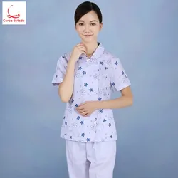 Operating room women's short-sleeved wash clothes separate body isolation clothing beauty clothing Operating room women's short-sleeved wash clothes separate body isolation clothing beauty clothing