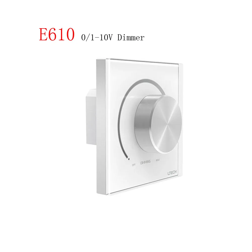 

LTECH E610 1-10V Dimmer Control Voltage AC90-250V 50-60Hz Output 0-10V