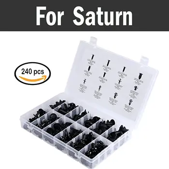 

12 Most Popular Sizes 240pcs Car Universal Body Rivet Clip Trim Assortment Set Rivets For Saturn Astra Aura Ion Outlook Sky Vue