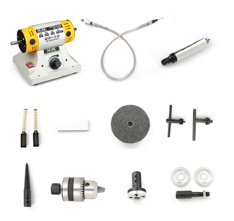 New 220v 850w Multi Function Adjust Speed Bench Buffer Polishing