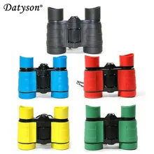 5 шт./лот 4x30 Пластик детские бинокли Карманный телескоп Maginification для подвижных игр на свежем воздухе подарки для мальчиков