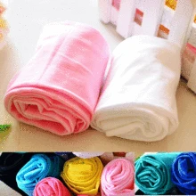 Женские и детские длинные чулки для занятий танцами, одноцветные чулки для девочек, хлопок