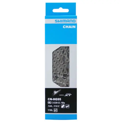 

Original Shimano Deore XT CN-HG95 Bike Chain MTB Bike 10-Speed HG-X Super Narrow 116L Bicycle Parts