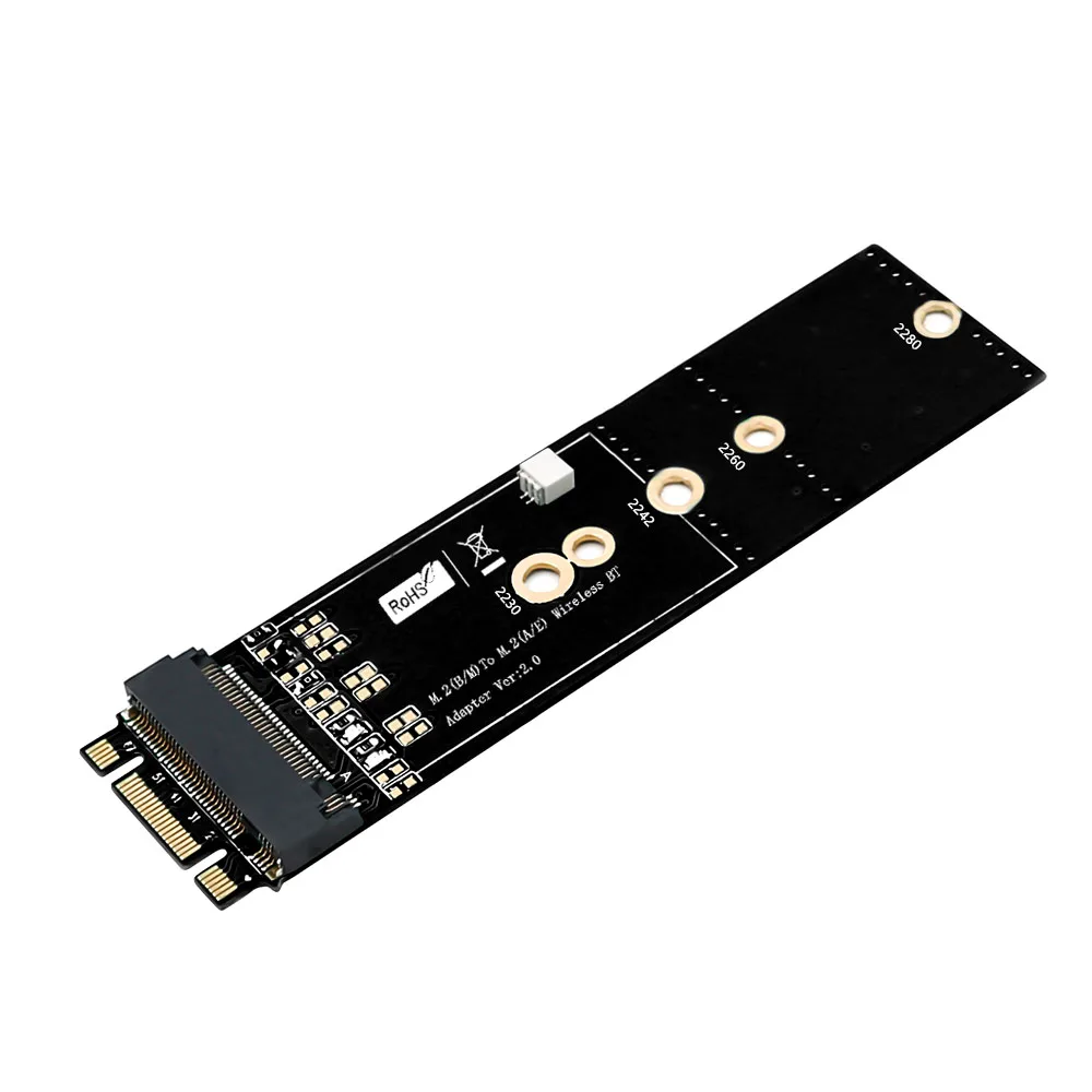 SP Черный Металлический Чехол B + M key M.2 NGFF SSD для SATA 6 карта адаптера с разъемом m2