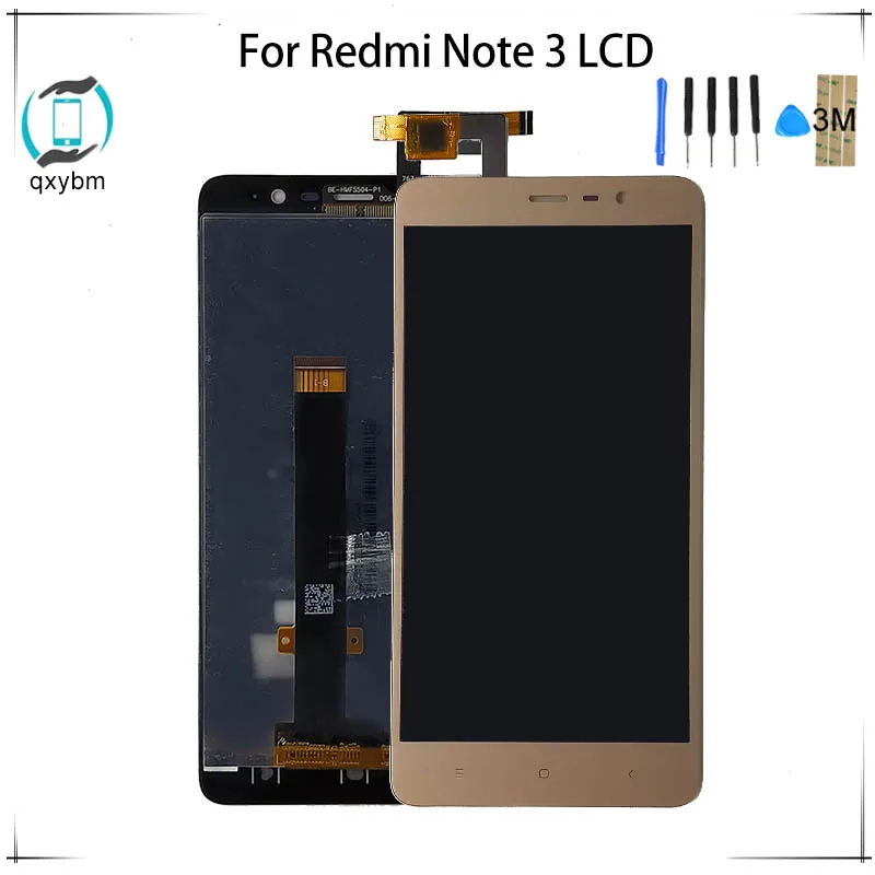 Для Xiaomi для Redmi Note 3 ЖК дисплей панель экран модуль монитор Сенсорный дигитайзер