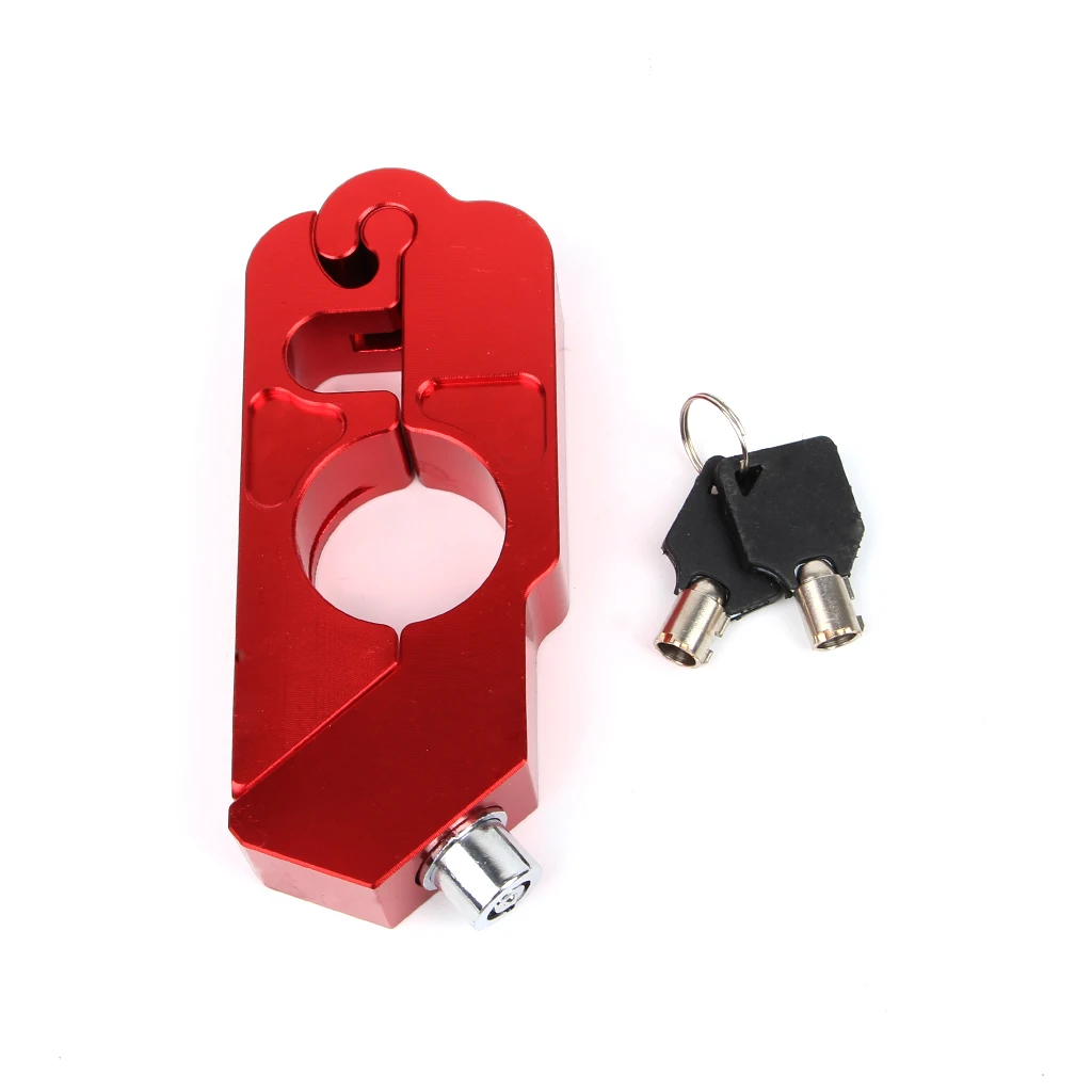 

High Quality Motorcycle Handlebar Lock Scooter ATV Brake Security Safety Theft Protection For Honda Kawasaki Yamaha