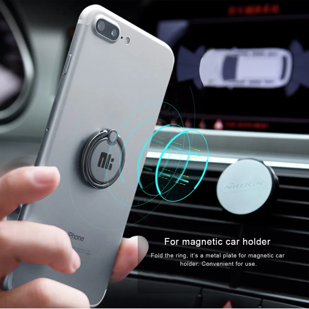 Nillkin Universal Metal Finger Ring Mobile Phone Smartphone Stand Holder For iPhone For Samsung For xiaomi Magnetic Kickstand Nillkin Universal Metal Finger Ring Mobile Phone Smartphone Stand Holder For iPhone For Samsung For xiaomi Magnetic Kickstand