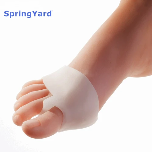 SpringYard (2 pairs/lot) Gel Big Toe Hallux Valgus Bunion Orthopedic Protector Toe Separator Metatarsal Pads Foot Care Pakistan