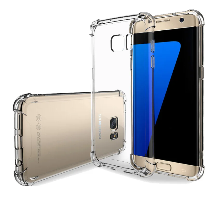 Shockproof Glossy Clear Case For Samsung Galaxy Note 8 Transparent Phone Case Soft TPU Back