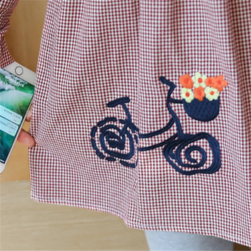 2018 Весенняя корейская мода для беременных женщин свободная с круглым вырезом