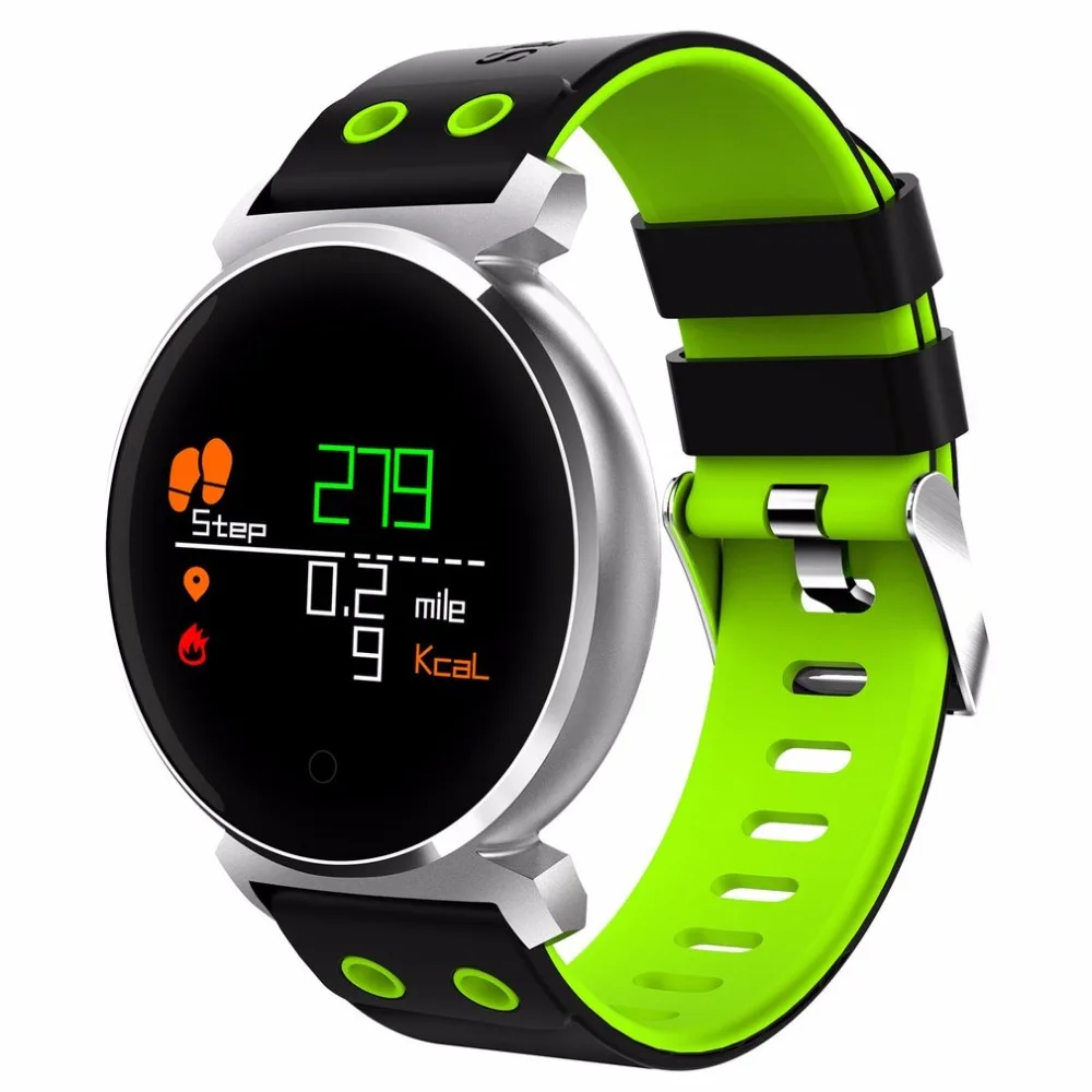 

K2 Bluetooth Round Smartwatch IP68 Waterproof Heart Rate/Blood Pressure/Blood Oxygen Smart Watch