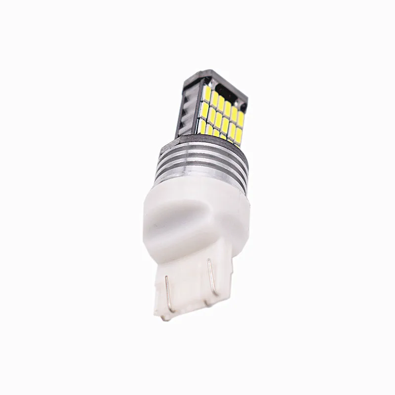 10 шт. Автомобильные светодиодные лампы T25 3156 3157 T20 7443 7440 4014 45SMD|indicator lamp|t20 7443car led canbus