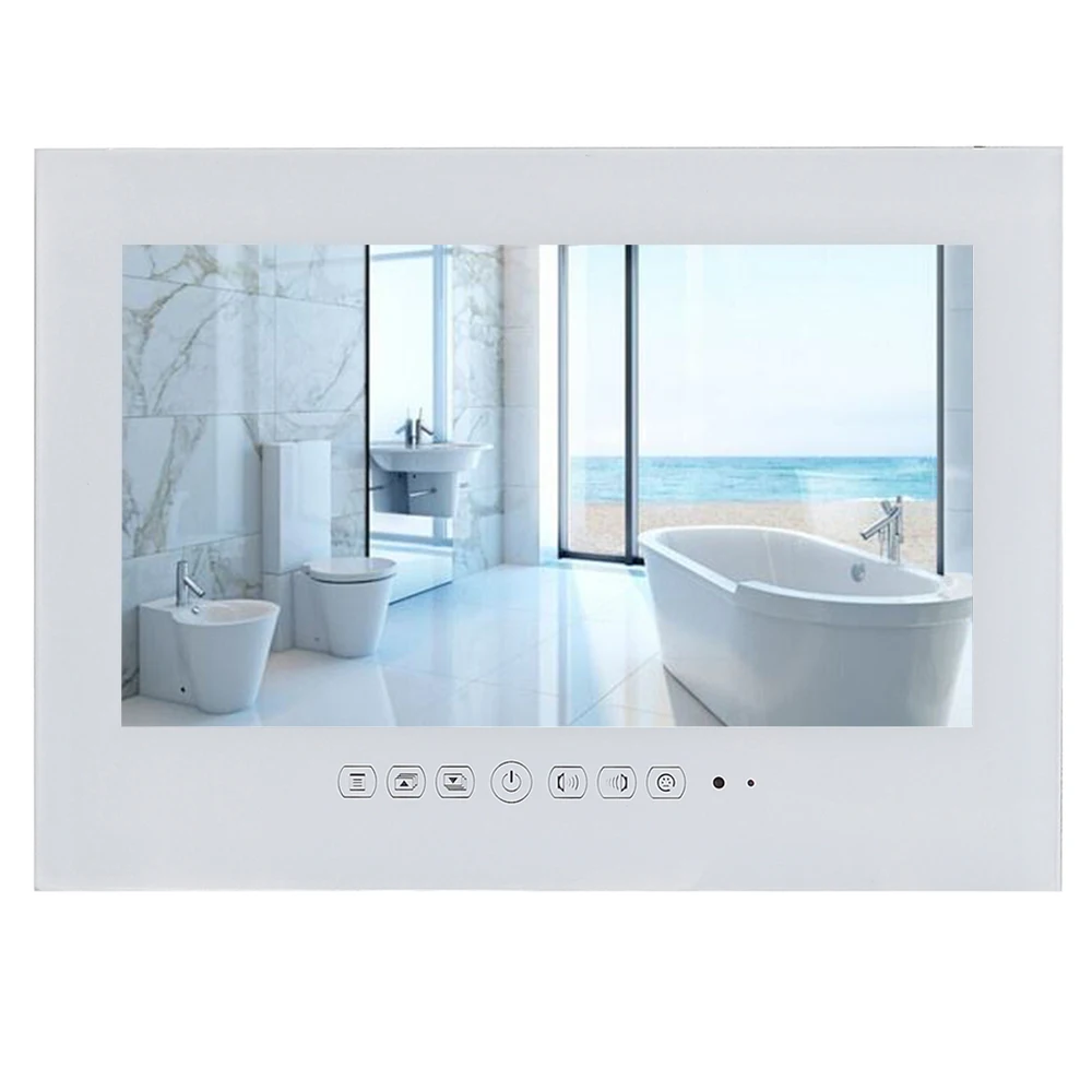 White Smart Waterproof TV 213111