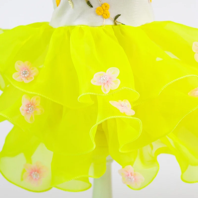 Summer Dog Tutu Dress Small Dog Clothes for Princess wedding Dress Pet Clothes Chihuahua Yorkie Z