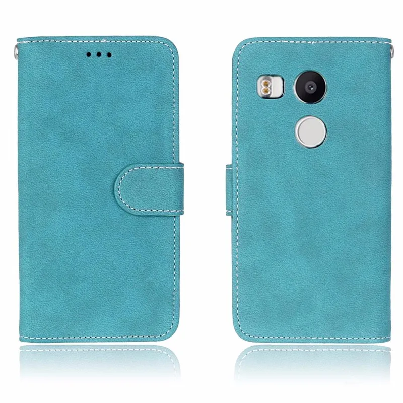 For LG Nexus 5X Case Retro Wallet PU Leather Back Cover Phone Case For LG Nexus 5X H791 H798 H790 Case Flip Protective Bag Skin (87)