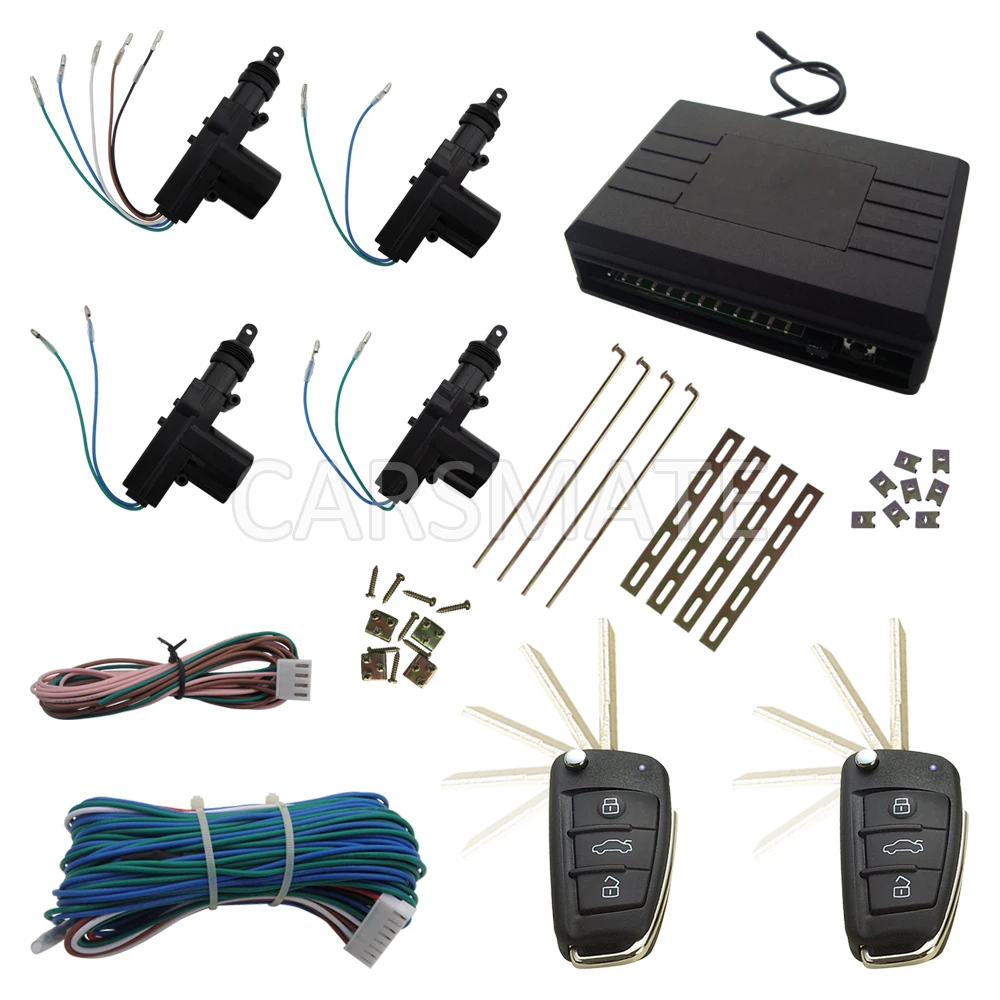 Universal Model Remote Central Door Locking System With Flip Key Remote