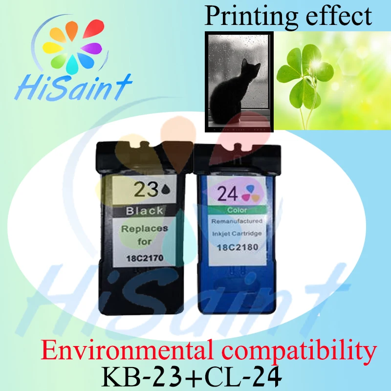 

Recommend (1BK+1CL) for Lexmark 23 for Lexmark 24 for Compatible with environmental protection Deskjet 4530