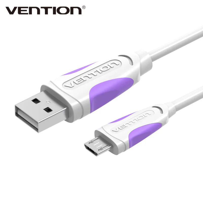 Vention Micro USB кабель провод для быстрого заряда для Android мобильного телефона синхронизации данных Кабель зарядного устройства 3 м 2 м 1 м для samsung htc Xiaomi sony - Цвет: 4