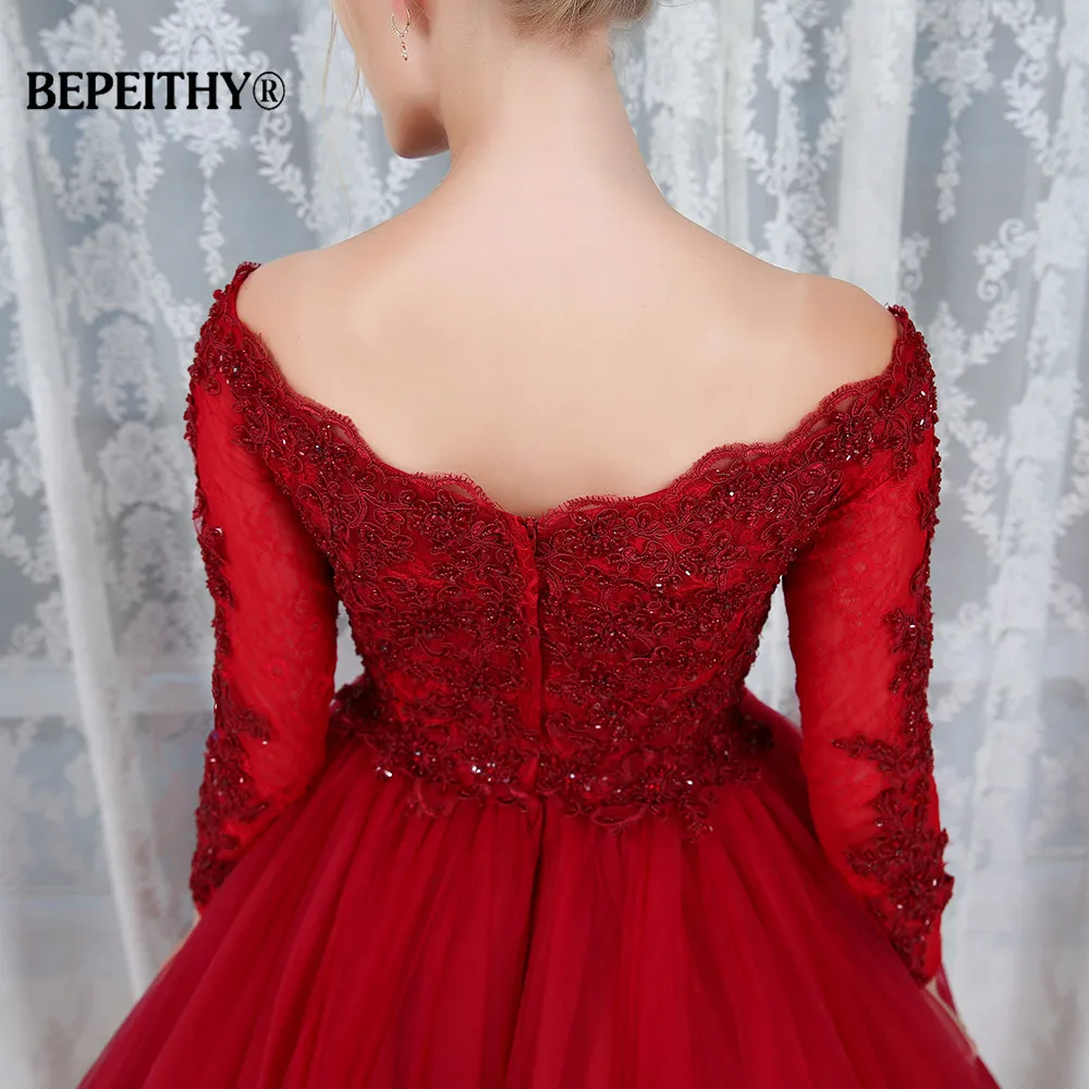 Robe De Soiree, бальное платье, кружевной топ, вечернее платье, вечерние, элегантные,, с длинным рукавом, длина до пола, винтажные, выпускные платья