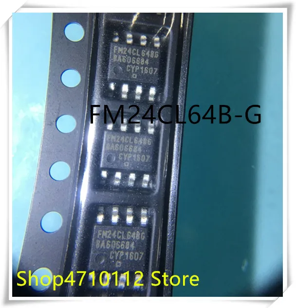 Новинка; 10 шт./лот FM24CL64B-GTR FM24CL64BG FM24CL64 FM24CL64B-G 64-Kbit лапками углублением SOP-8 IC