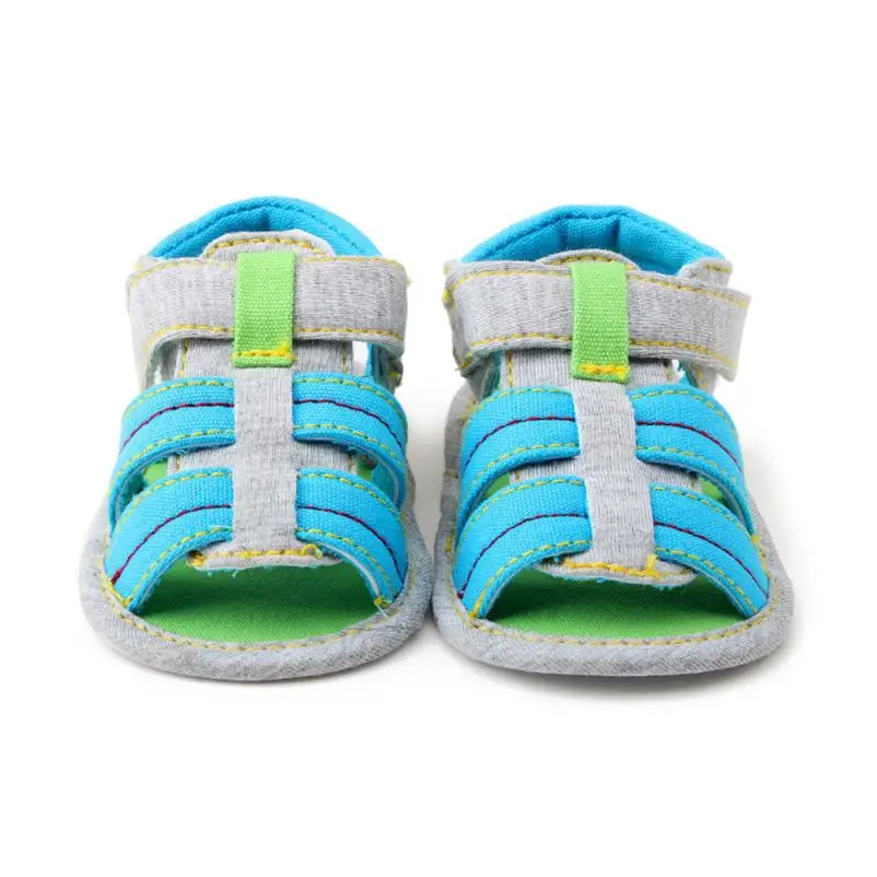 Hot Sale 2017 Summer Baby Boys Girls Blue Shoes Baby Infant Kids Girl