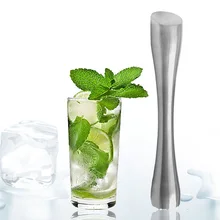 Дропшиппинг барный пестик из нержавеющей стали Mojitos напиток Muddler Профессиональный бармен инструмент P666